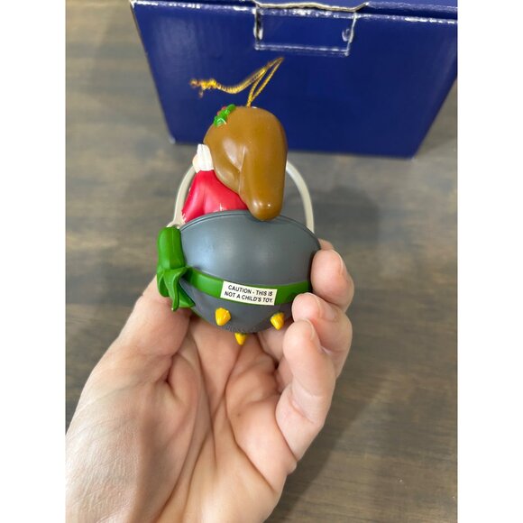 Disney Snow White Grumpy Christmas Ornament Grolier Presidents Edition With Box - Picture 3 of 5